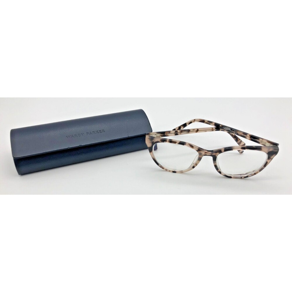 Warby Parker Haley M Eyeglasses w/ Case Tortoise Full Rim FRAMES ONLY 51-17-140